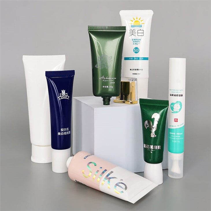 PCR plastic cosmetische buis