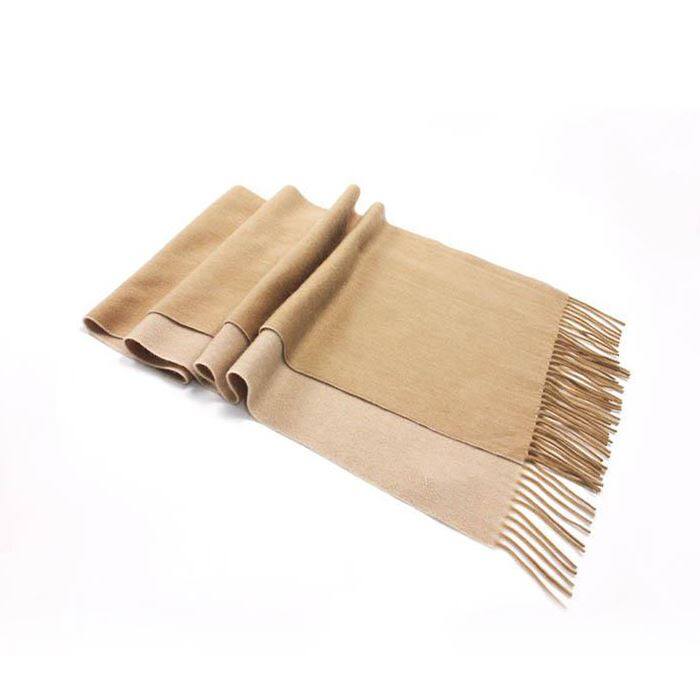 روسری پشمی جامد بافته شده ضخیم