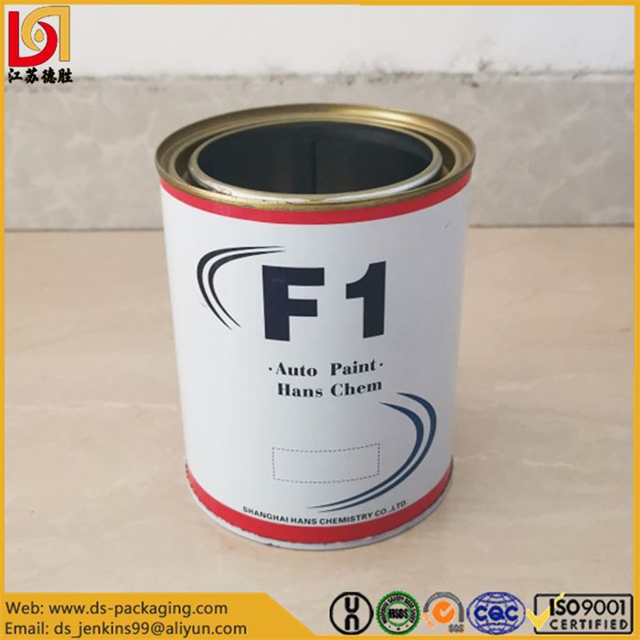 Empty Metal Paint Cans (2)