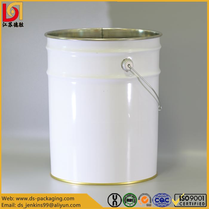 Metal Bucket with Lid (5)