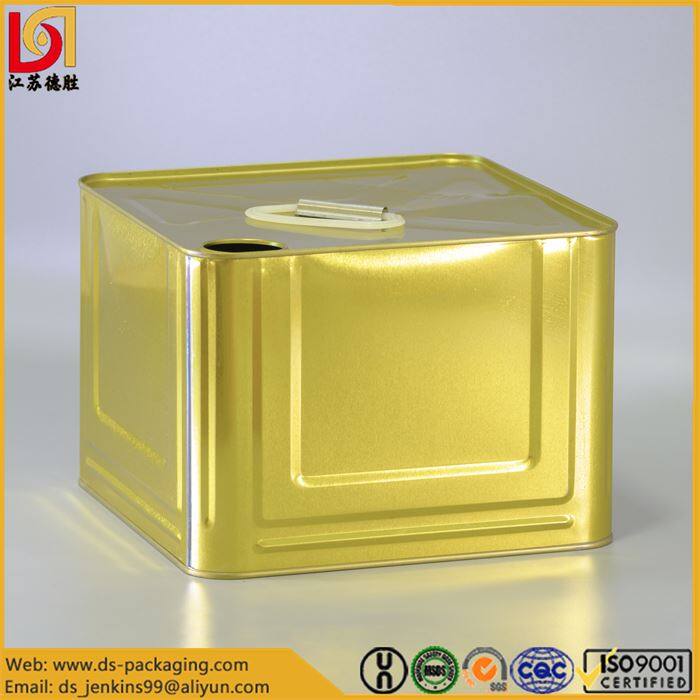 Metal Pail with Lid (4)