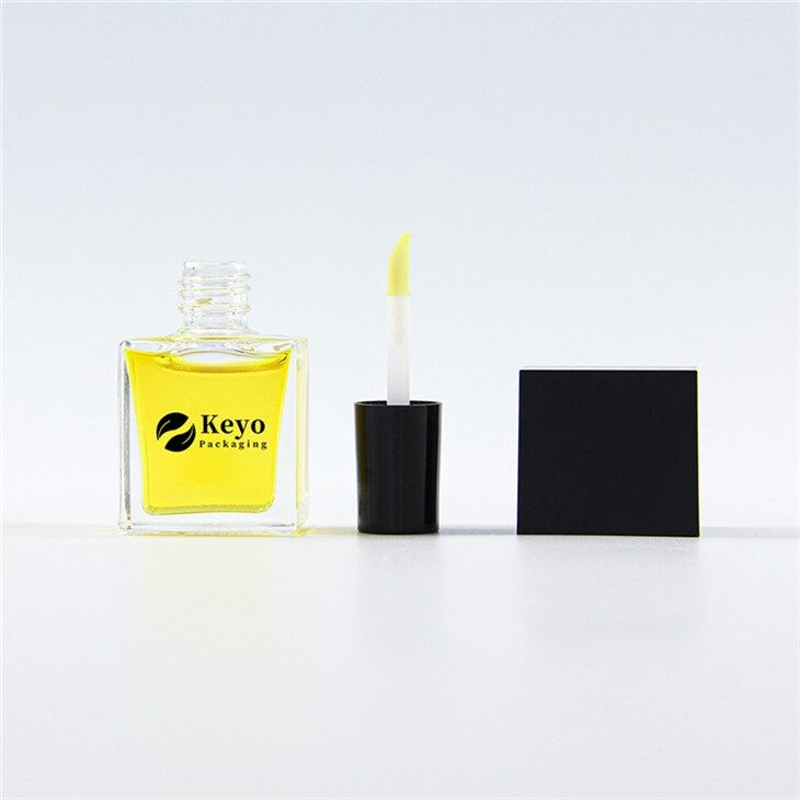 15ml rectangular squre glass nail bottle (5)