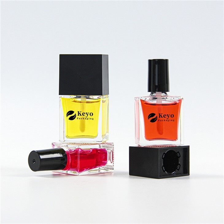 15ml rectangular squre glass nail bottle (8)
