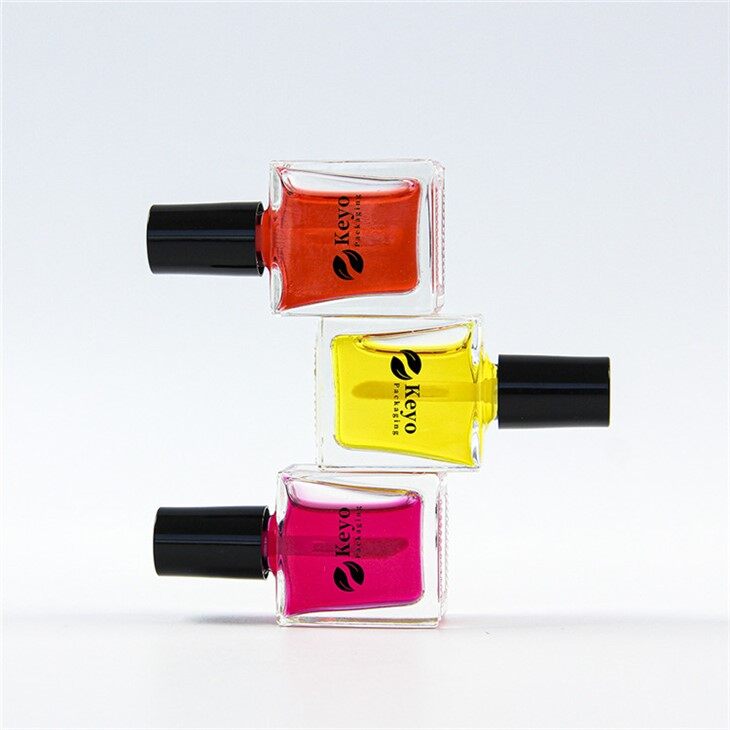 15ml rectangular squre glass nail bottle (7)