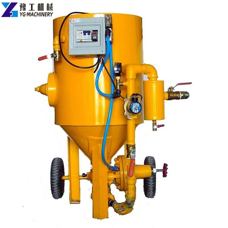 Dustless Sandblasting Machine
