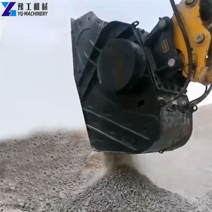 Excavator Rock Crusher Bucket