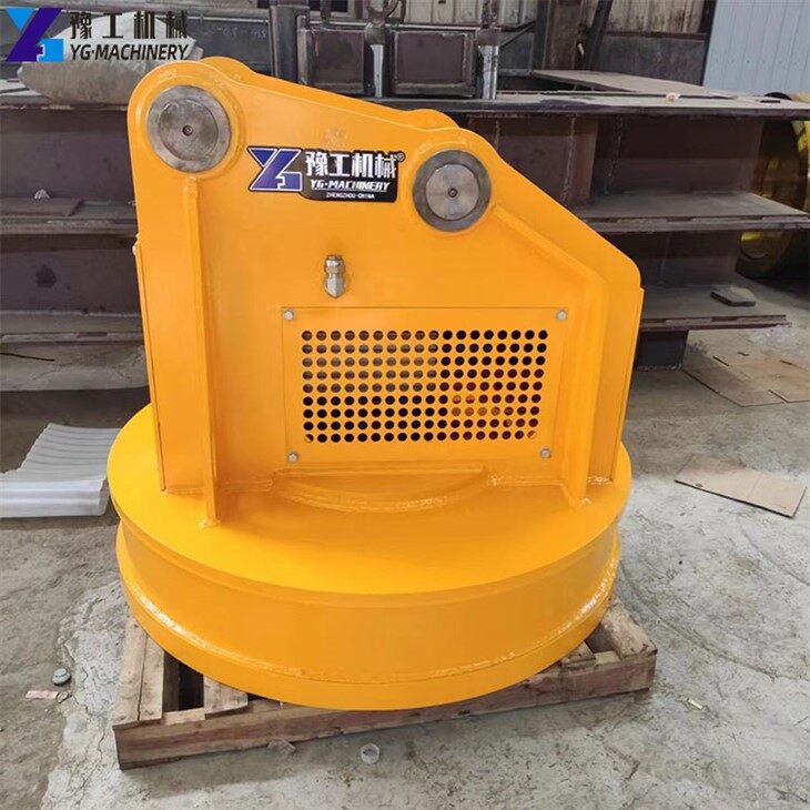 excavator-scrap-magnet