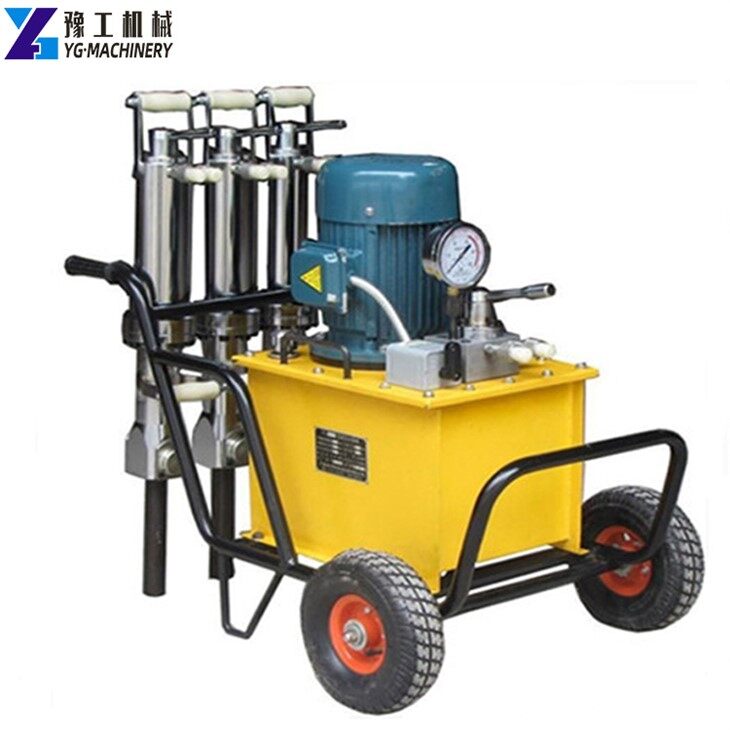 Hydraulic-Rock-Splitting-Machine