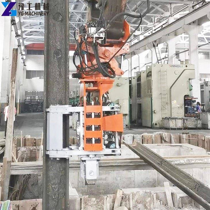 excavator-mounted-pile-driver