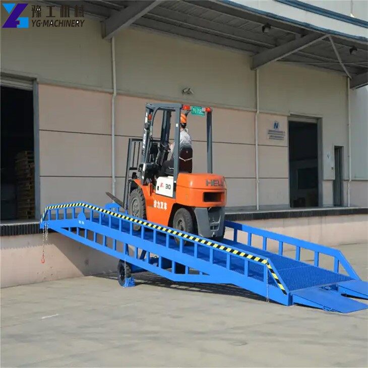 Mobile Ramp For Unloading Trucks