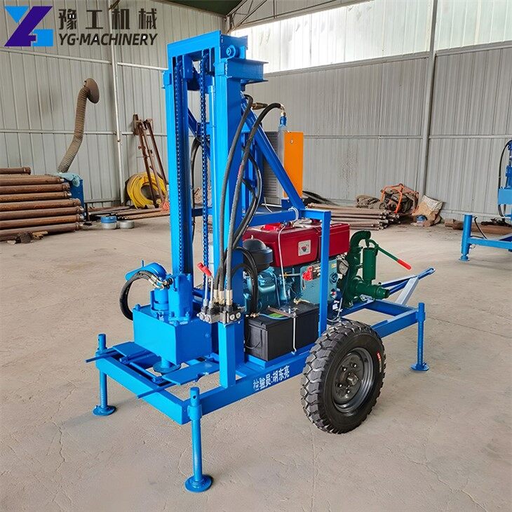 Small Borehole Drilling Machine