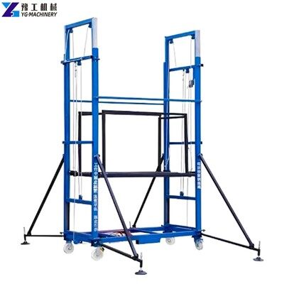 Plataforma de andamio eléctrica