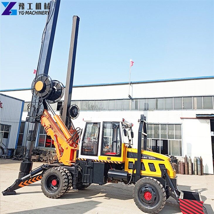 Wheel Rotary Drilling Rig