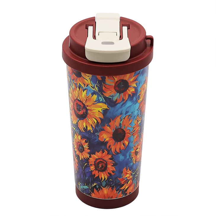 Coffee Cup Spray Water Bottle