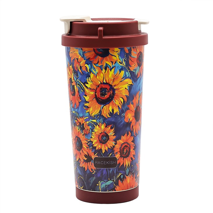 Coffee Cup Spray Water Bottle