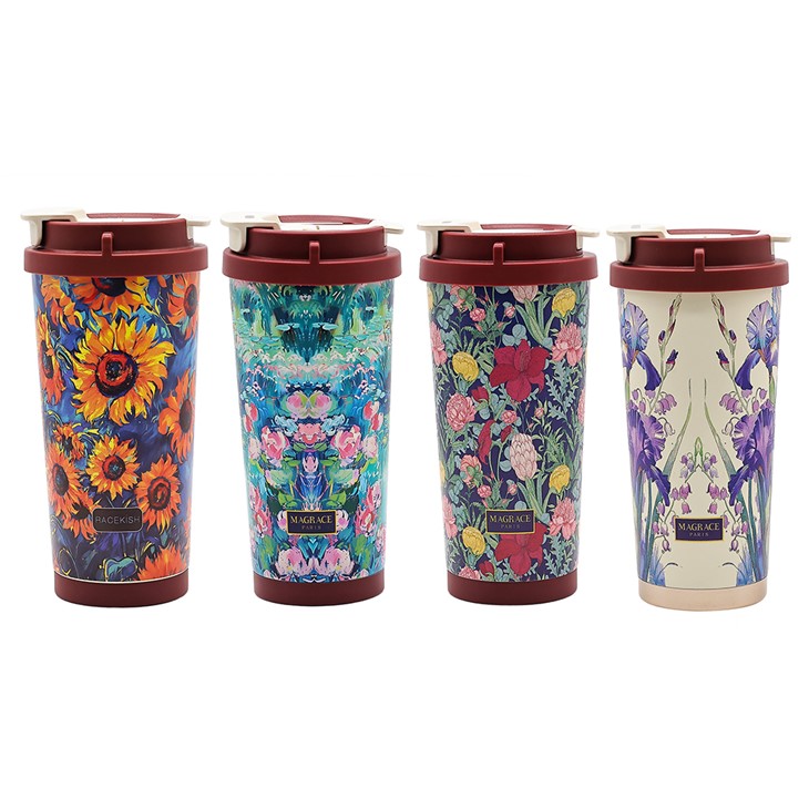 Coffee Cup Spray Water Bottle