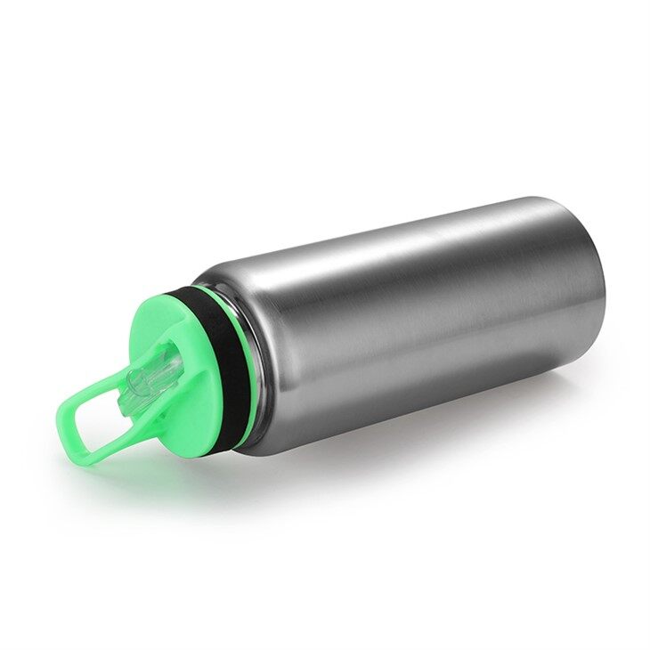 304 Stainless steel sports water bottle thermos with straw fitness water bottle