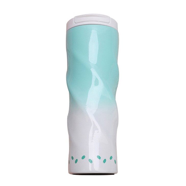 Double Wall Tumbler Water Bottle Coffee Mug Travel Leak Proof Insulated Cup