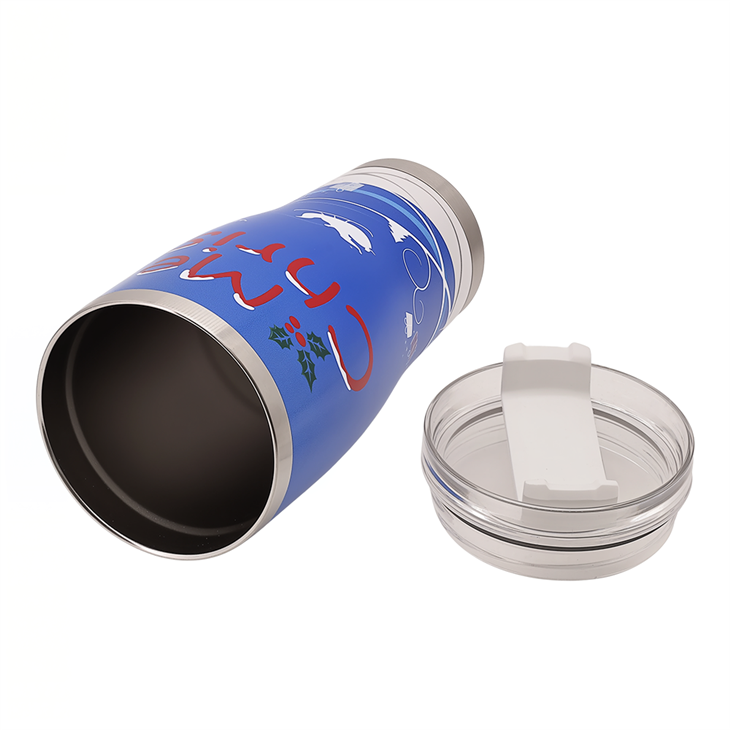 Stainless Steel Christmas Travel Coffee Cup