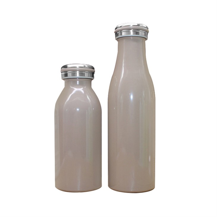 Milk Vacuum Flasks Stainless Steel Cup Water Bottle Sports Travel Thermals MugTravel Insulated Cup
