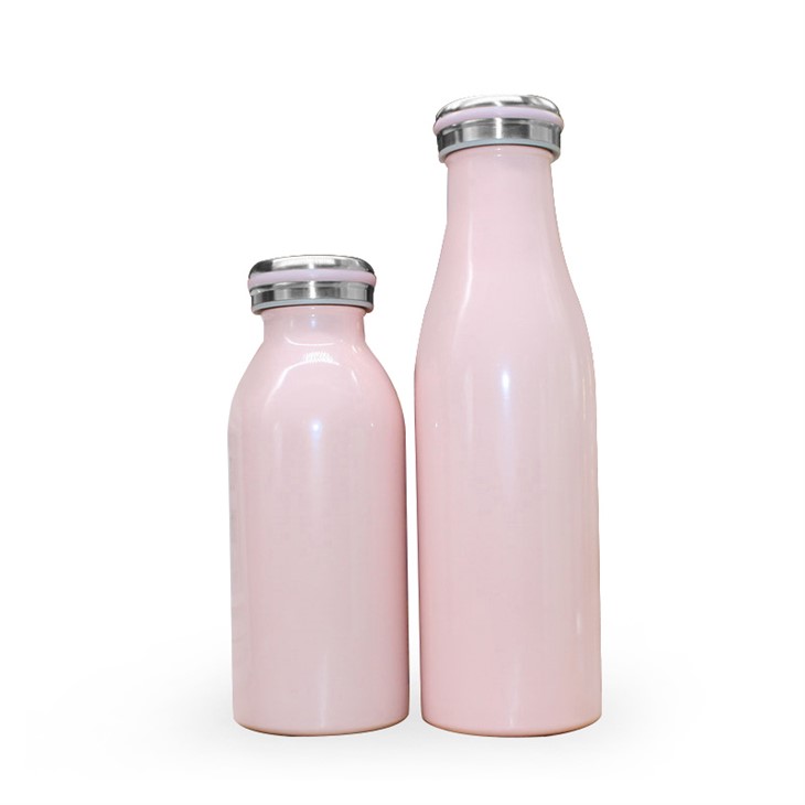 Milk Vacuum Flasks Stainless Steel Cup Water Bottle Sports Travel Thermals MugTravel Insulated Cup