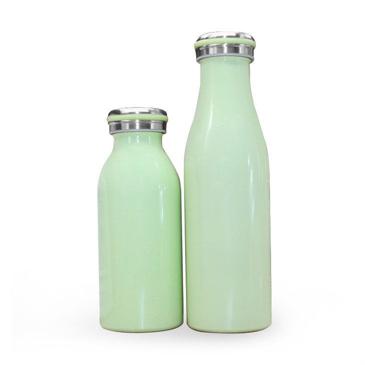 Milk Vacuum Flasks Stainless Steel Cup Water Bottle Sports Travel Thermals MugTravel Insulated Cup