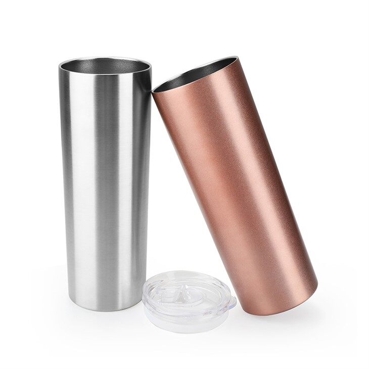 Double Wall Tumbler Stainless Steel Coffee Mug Water Bottler With Lid for Gift &Travel