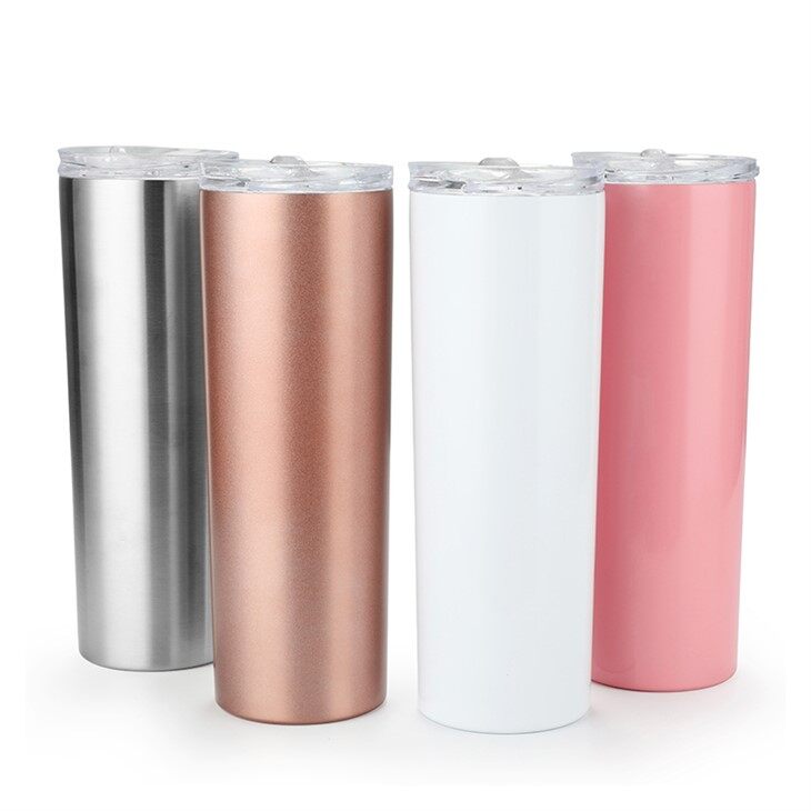 Double Wall Tumbler Stainless Steel Coffee Mug Water Bottler With Lid for Gift &Travel