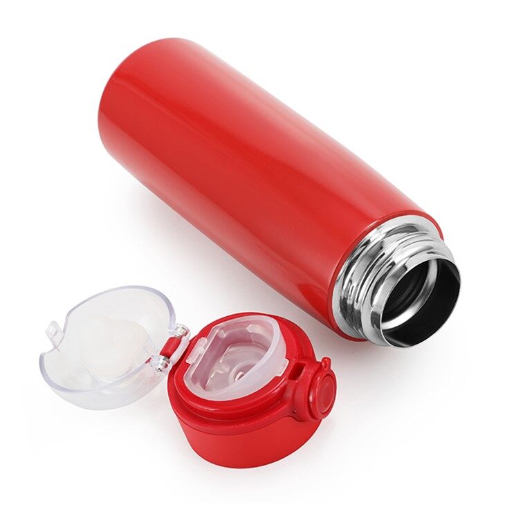 Stainless Steel Water Bottle Flip Lid
