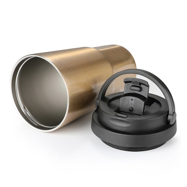 Travel Tumbler with Concealed Carry Handle Leak proof Insulated Coffee Cup