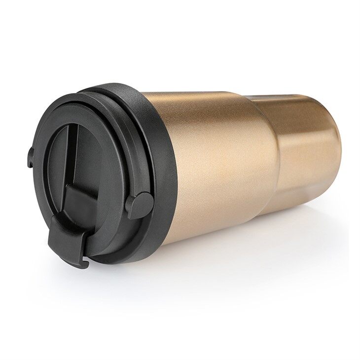 Travel Tumbler with Concealed Carry Handle Leak proof Insulated Coffee Cup