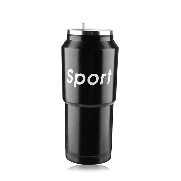 Travel Mug Tumbler Insulated Water Bottle Coffee Cup with Lid and Straw