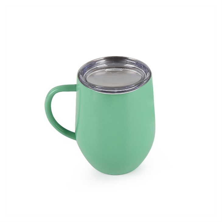 Food Grade Stainless Steel Coffee Mug Vacuum Insulation Cup,Travel Mug,with Lids and Handle