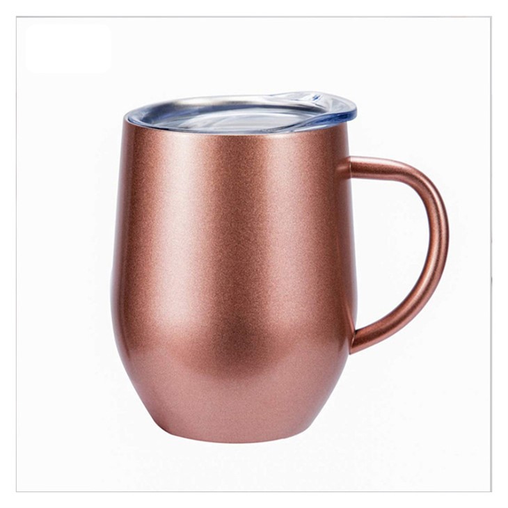 Food Grade Stainless Steel Coffee Mug Vacuum Insulation Cup,Travel Mug,with Lids and Handle
