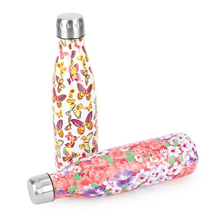 Insulated Water Bottles Camouflage Water Bottle Cup Isolated Empty Thermos