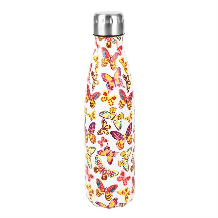 Insulated Water Bottles Camouflage Water Bottle Cup Isolated Empty Thermos