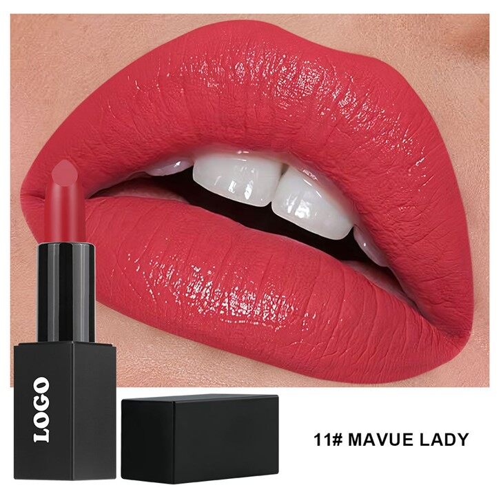 Black square Tube Moisturizing Lip Plump lipstick08 (2)