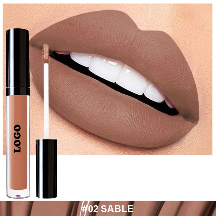 Nude lip gloss matte mist lip gloss07