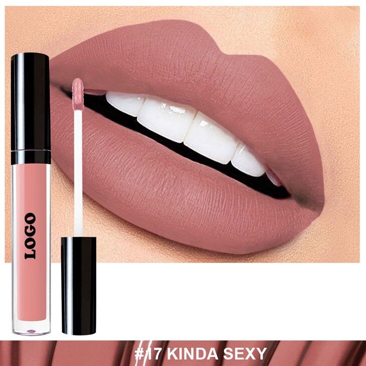 Nude lip gloss matte mist lip gloss09