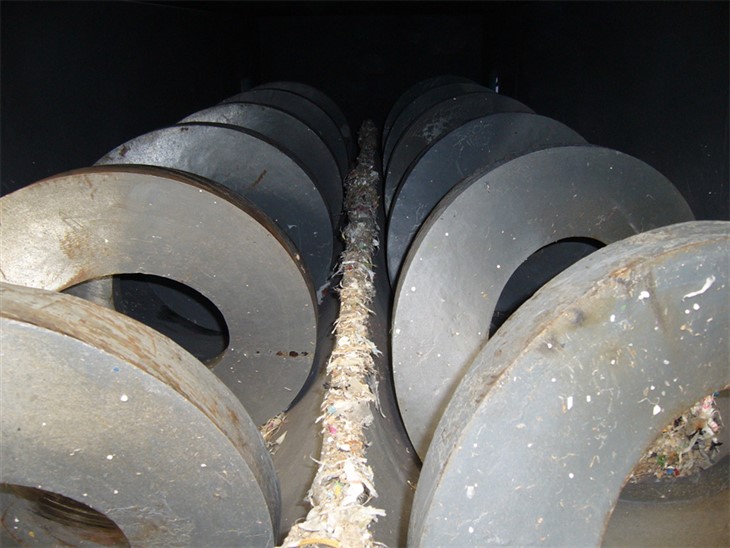 Internal-view-of-shaftless-spiral-blade-for-sludge-conveying
