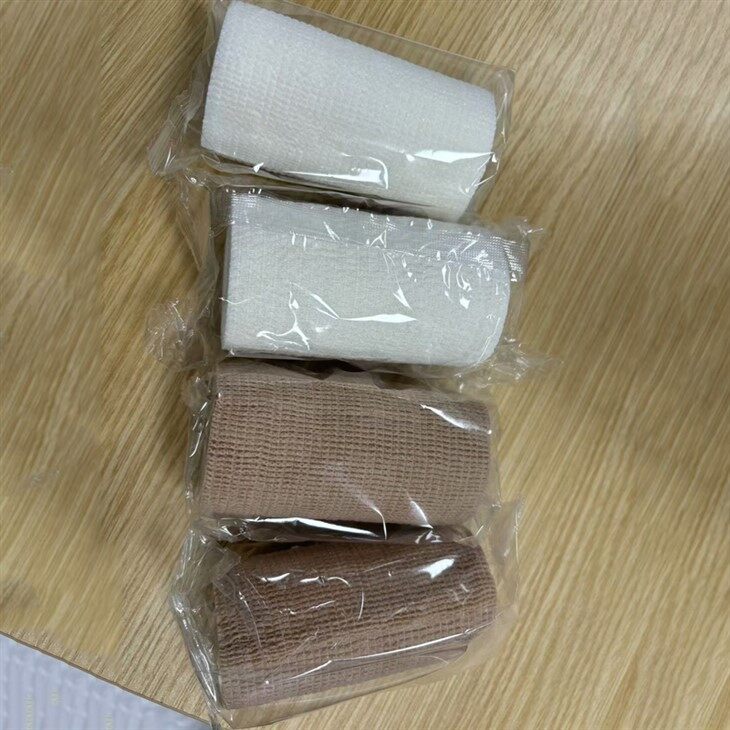Cotton self-adhesive bandage
