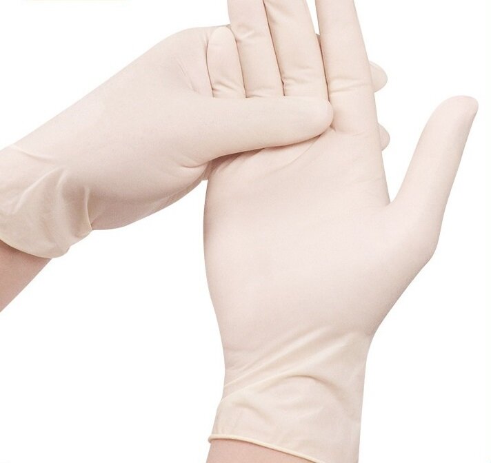 small latex gloves