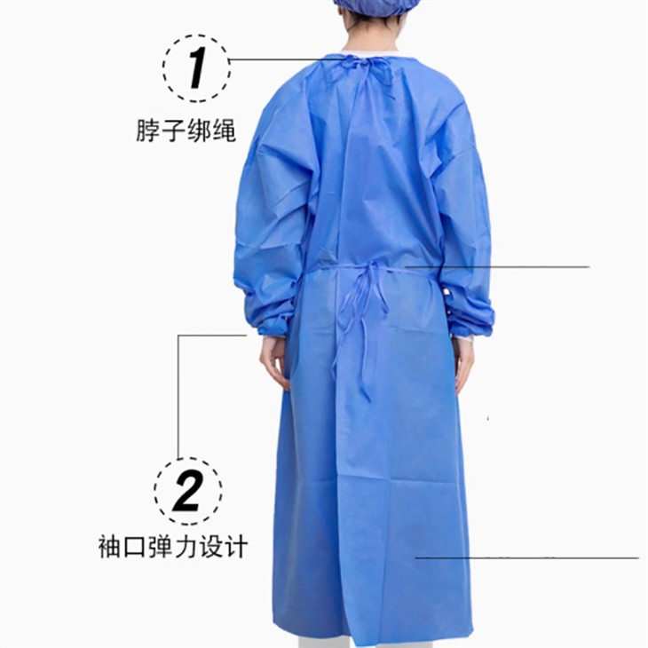 Ayida non woven disposable gown
