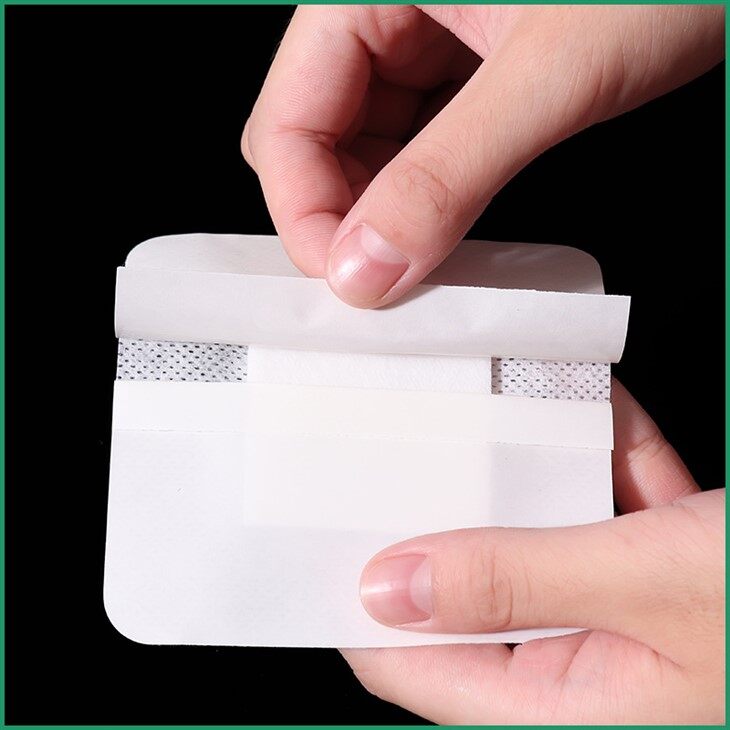 self-adhesive non woven wound dressing