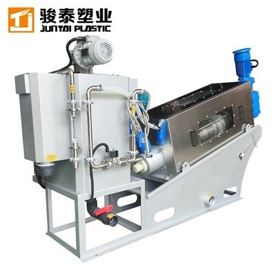 Çamur susuzlaştırma çözeltisi vida pres