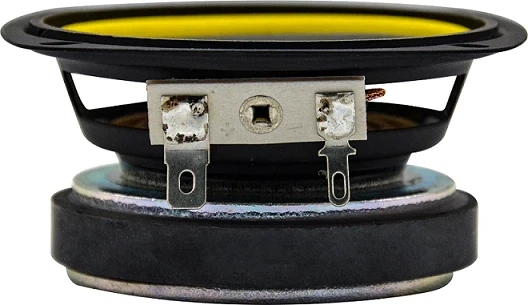 3 Inch 73mm Square Full Range Multimedia Speaker 6W 8ohm With Yellow Surround best