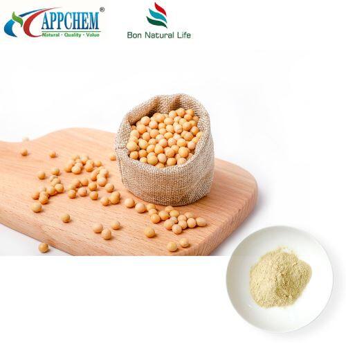 Soy Isoflavones P.E. Soybean Extract CAS No.:574-12-9 factory