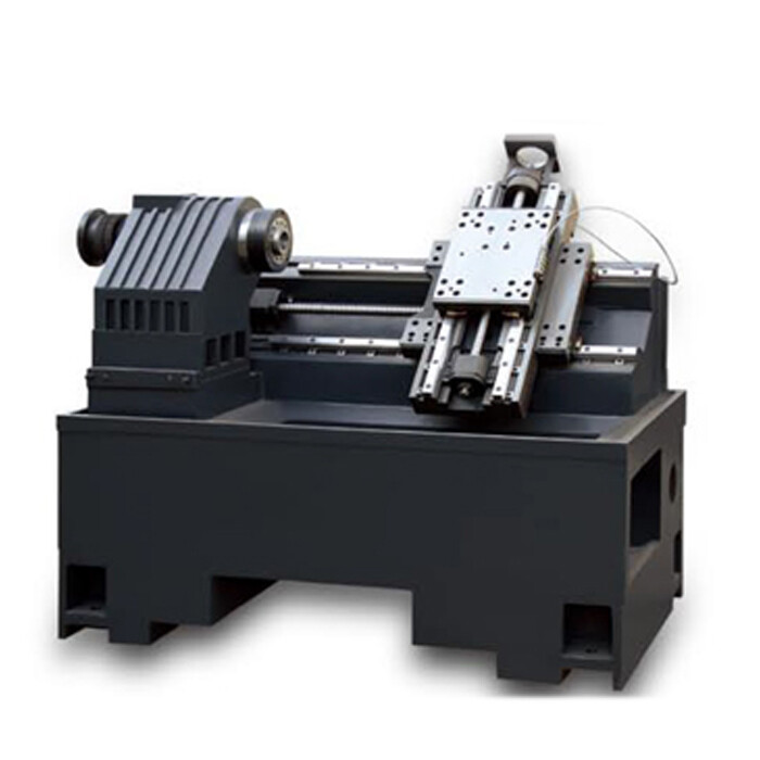 Inclined bed linear guideway CNC lathe