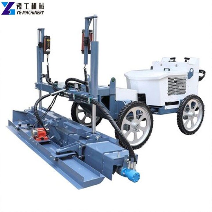 Machine à nivellement du laser en béton