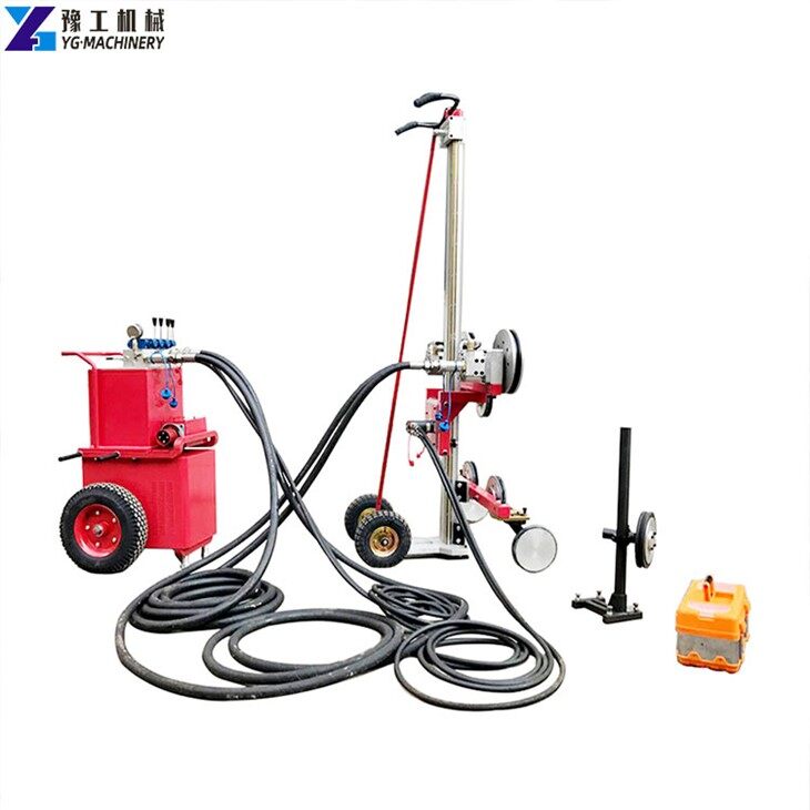 Gwifren diemwnt yn llifo ar gyfer concrit